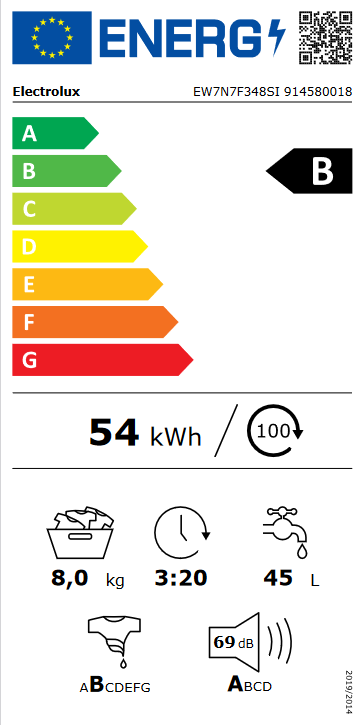 Ugradbena perilica rublja Electrolux EW7N7F348SI