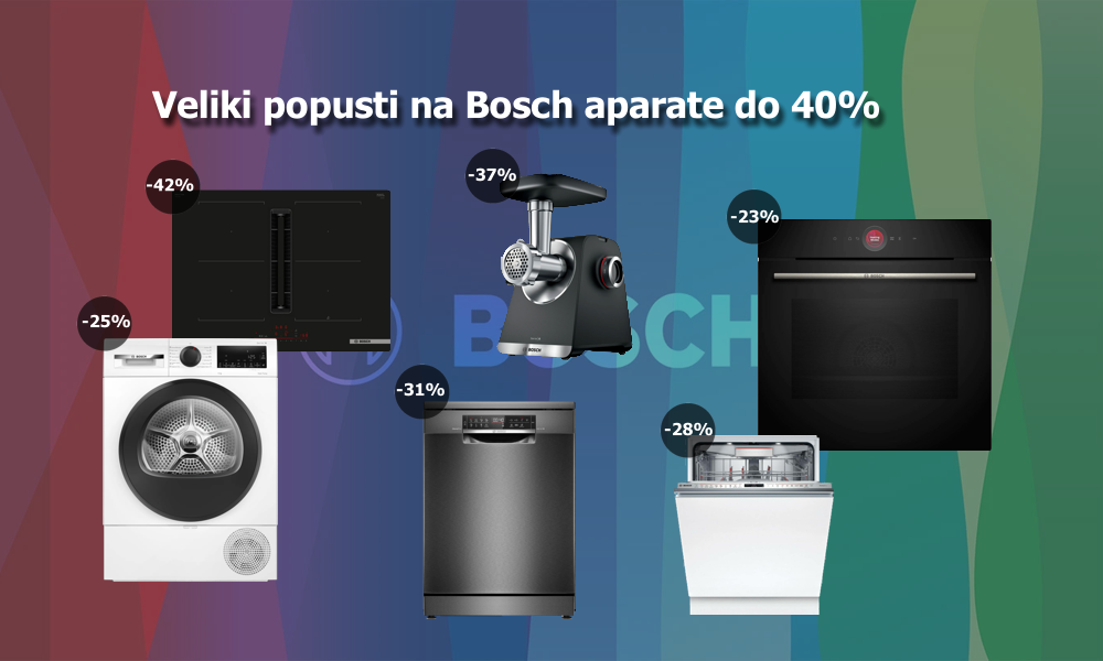 Akcija Bosch aparati