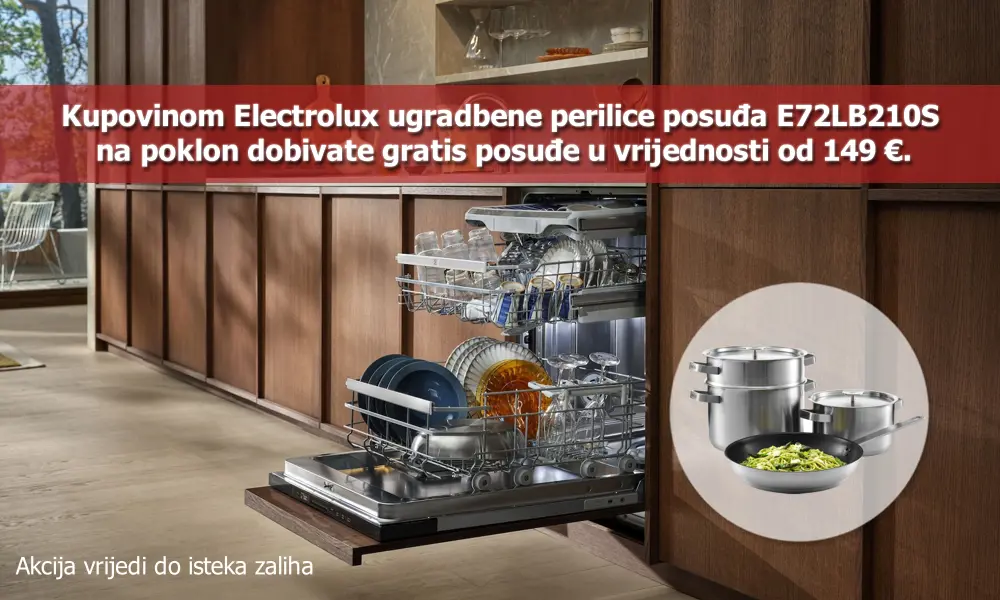 Electrolux posuđe gratis