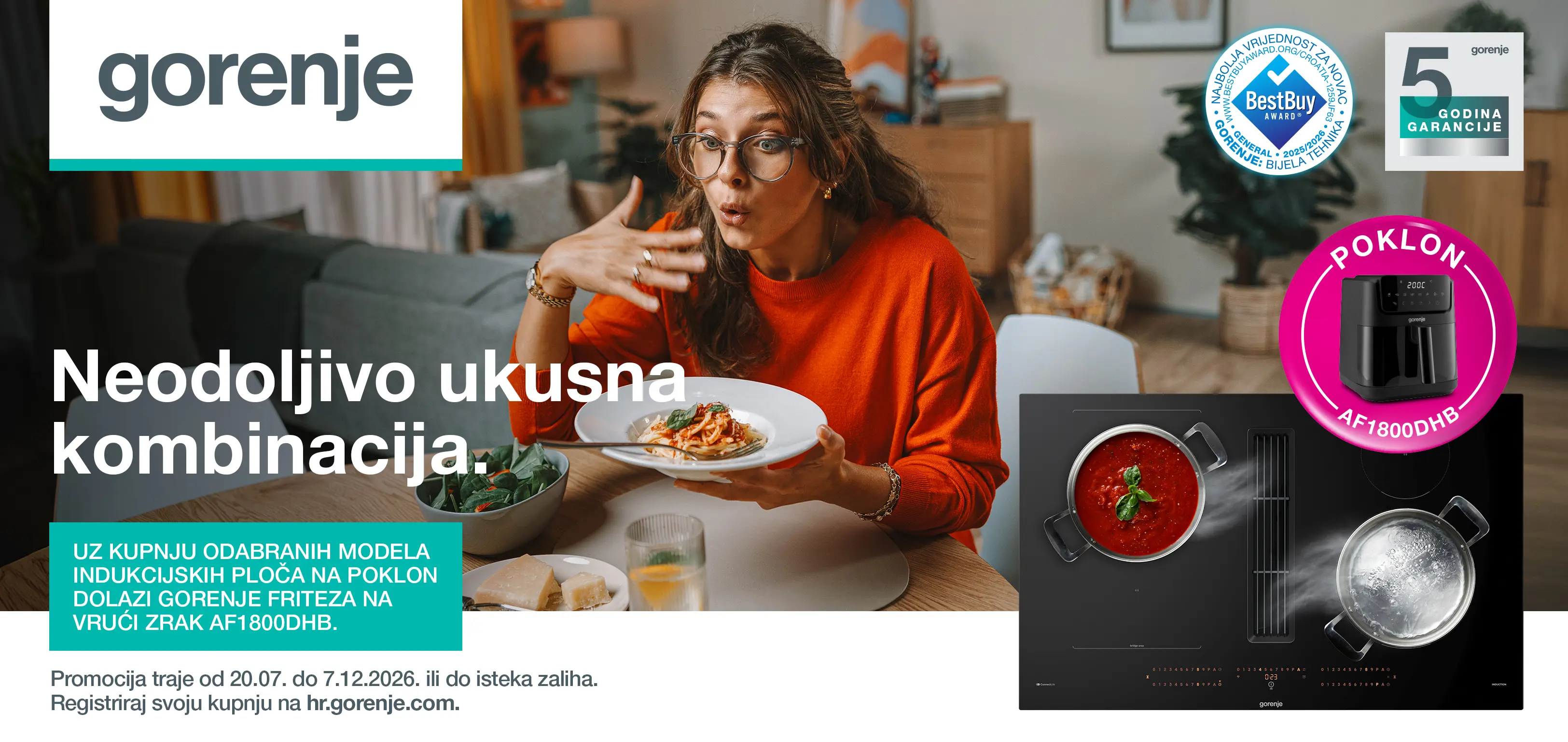 Gorenje indukcijske ploče – Neodoljivo ukusna kombinacija