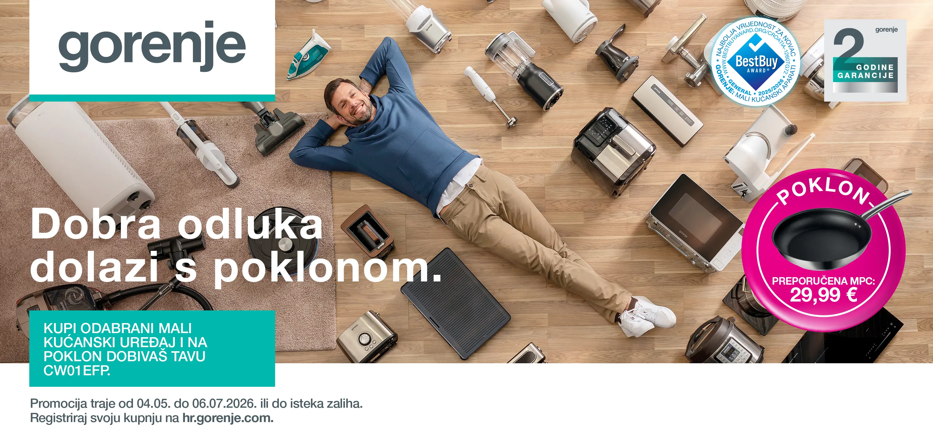Gorenje poklon tava