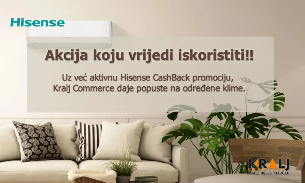 Hisense akcija / cashback