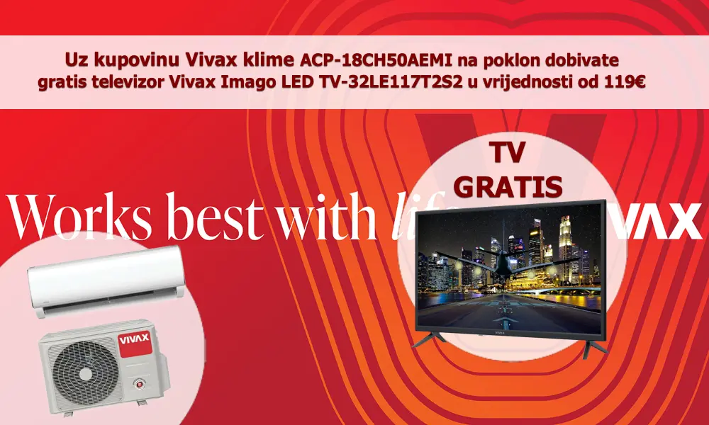 Vivax klima poklon tv