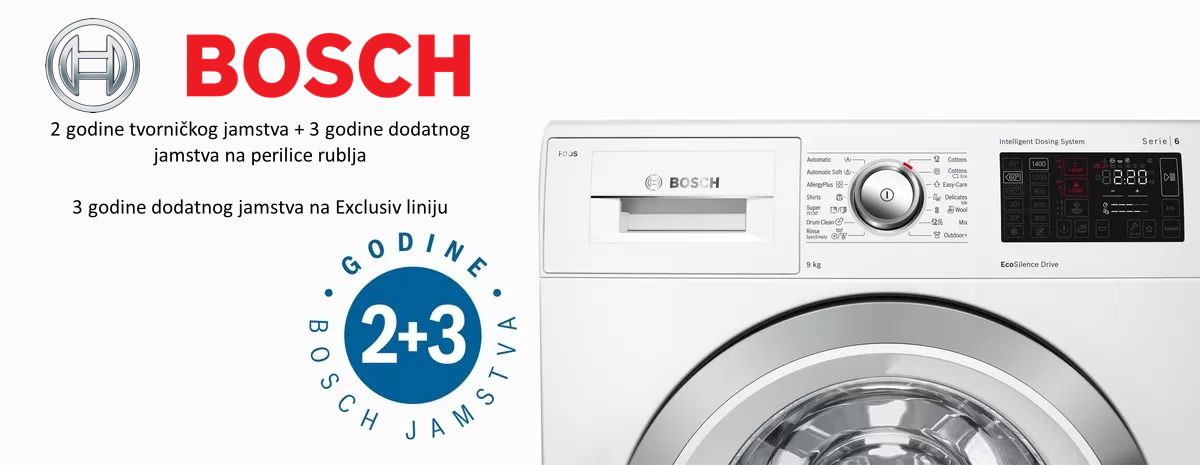 Bosch 5 godina jamstva