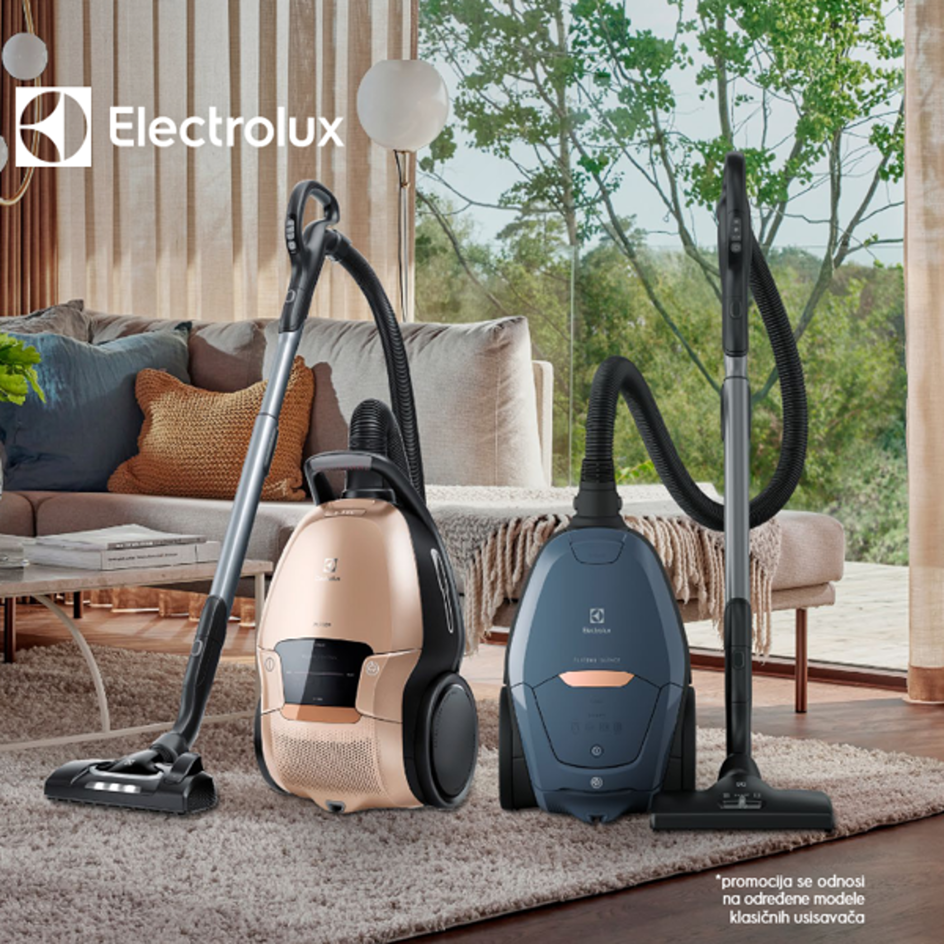 5 godina (2+3) garancije na određene Electrolux usisavače