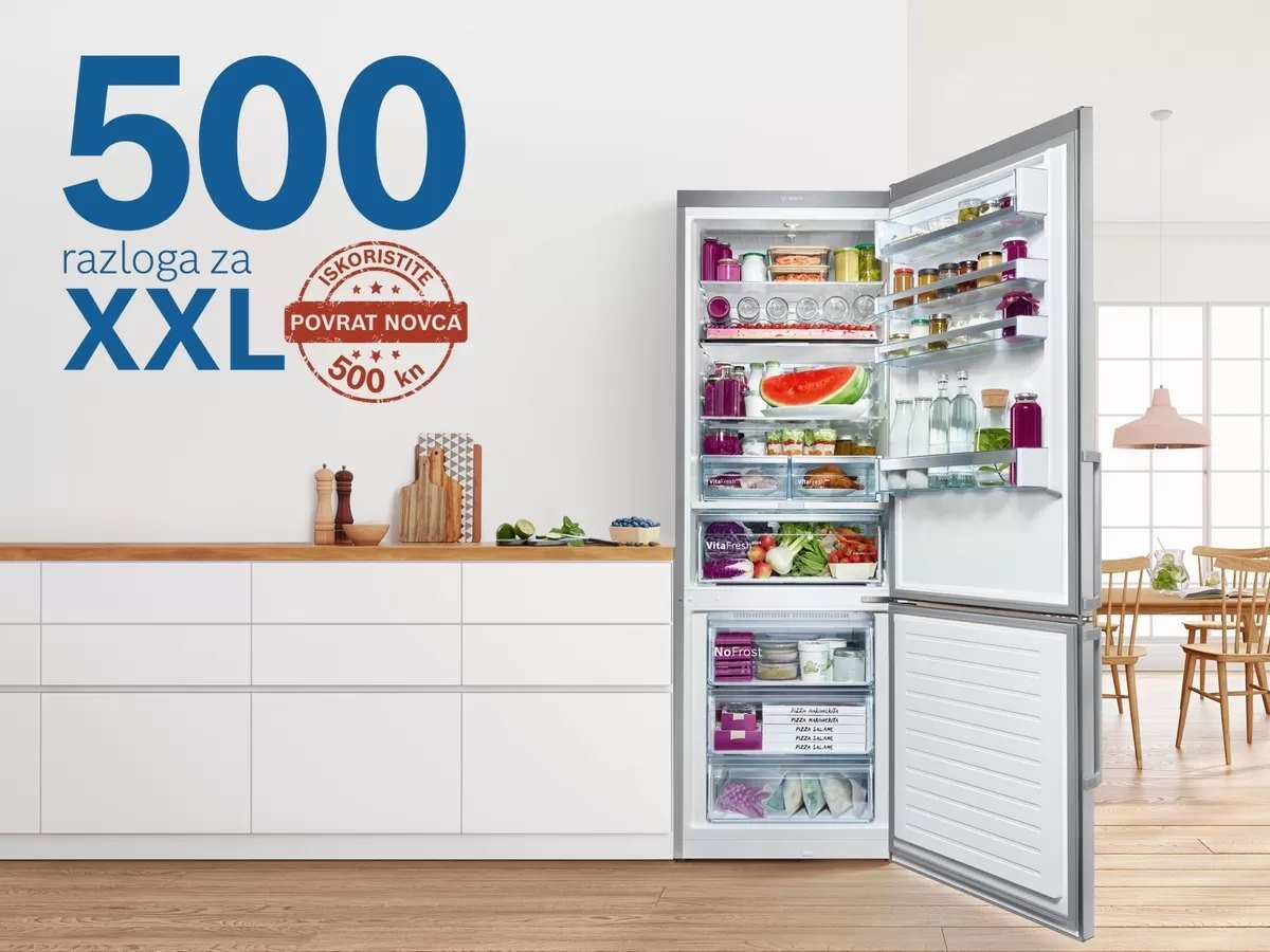 500 Razloga za XXL hladnjak