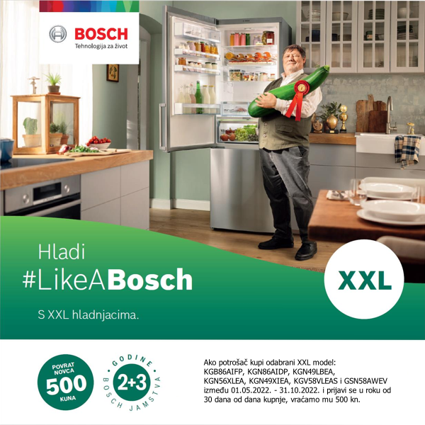 Bosch XXL + Cashback