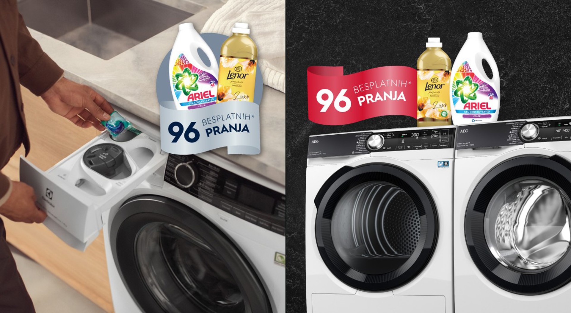 Electrolux i AEG besplatna pranja!