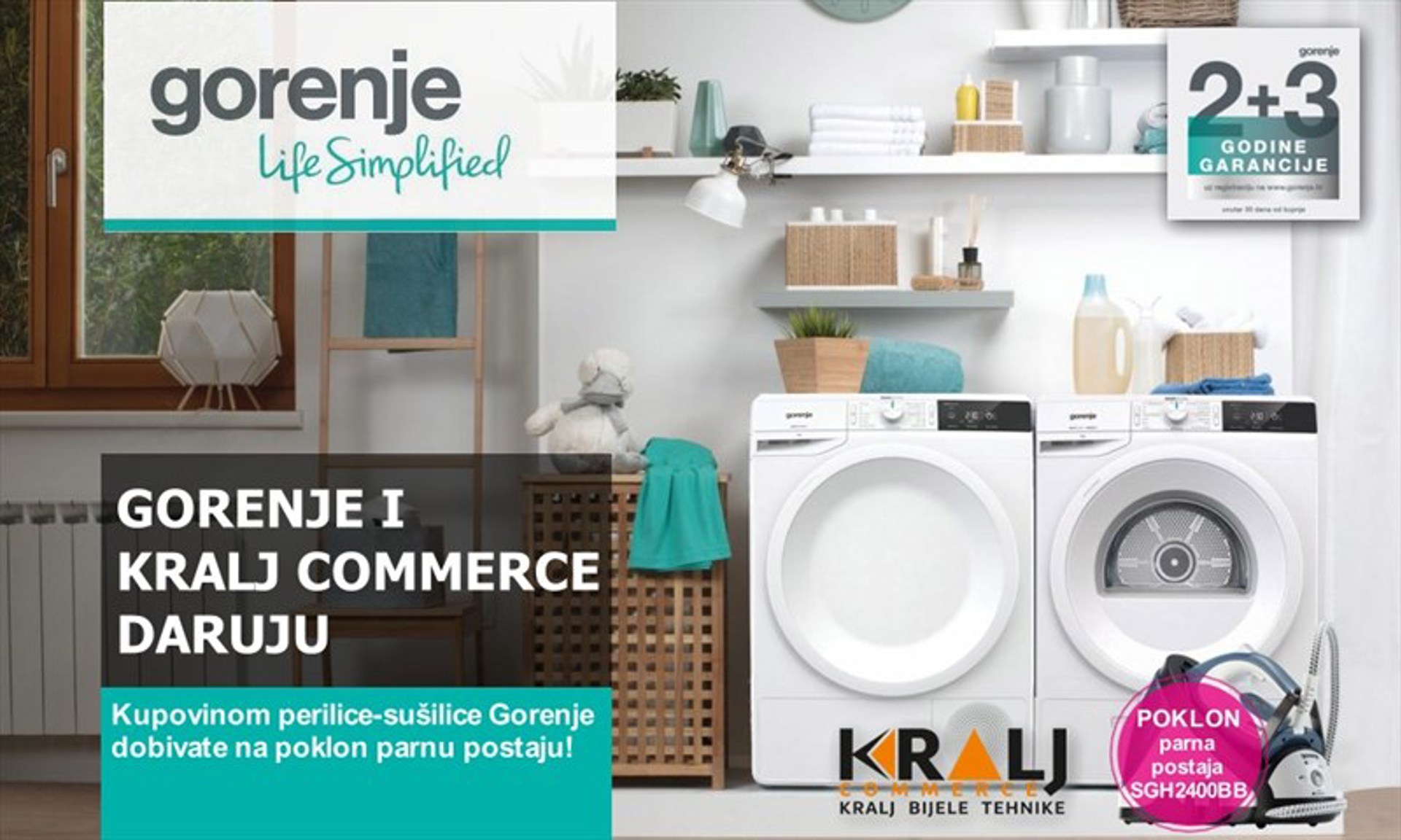 Gorenje i Kralj Commerce daruju