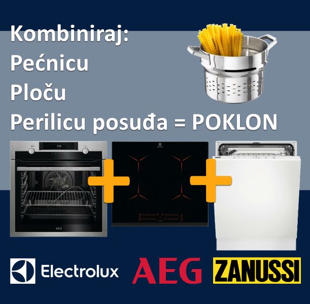 Poklon uz set Electrolux AEG i Zanussi uređaja