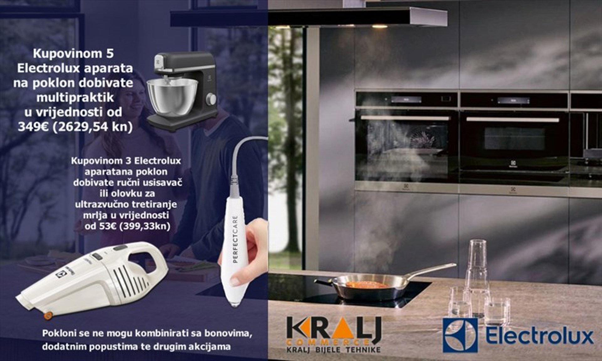 Pokloni uz 3 ili 5 aparata Electrolux ili AEG!
