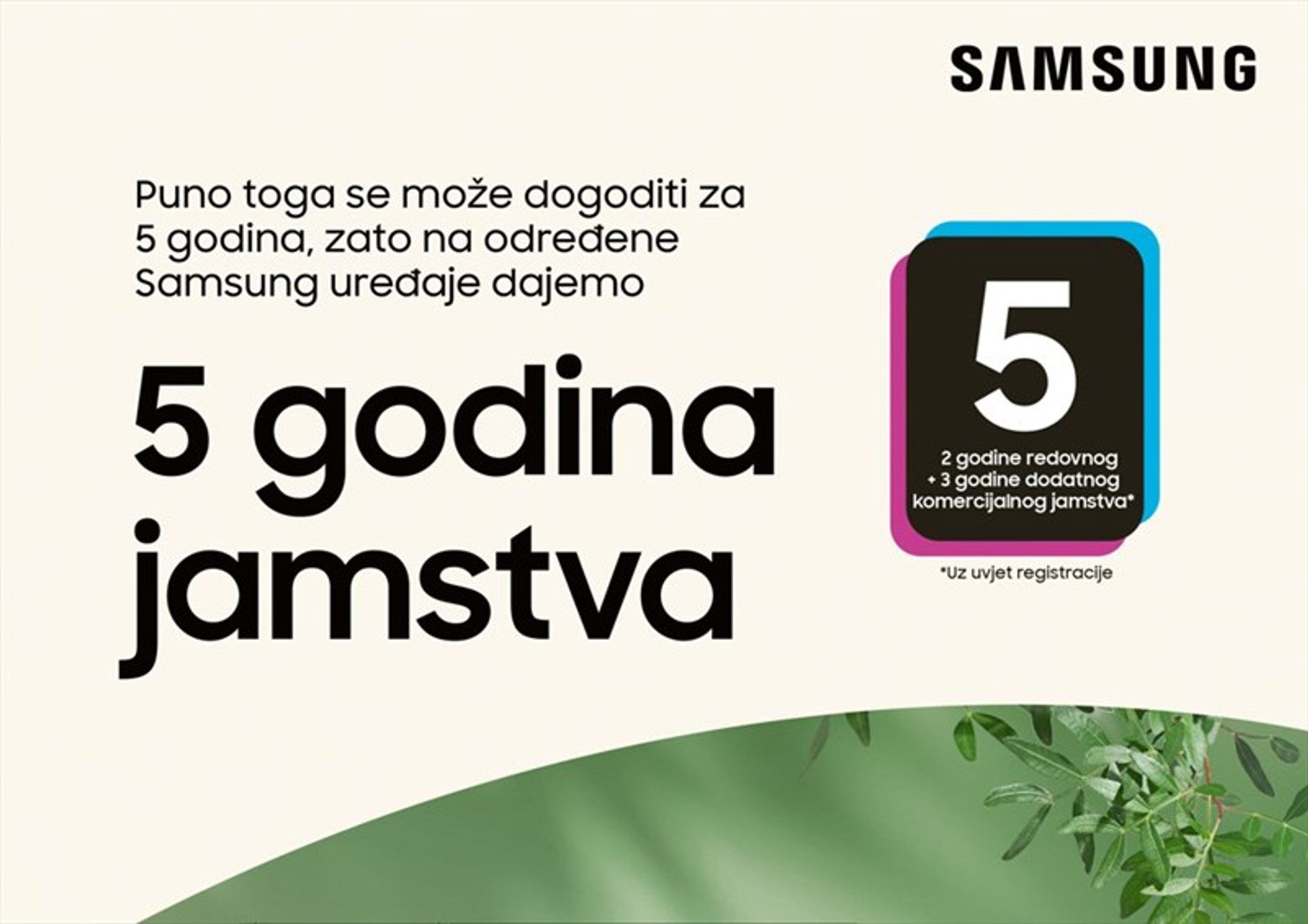 Samsung 5 godina jamstva