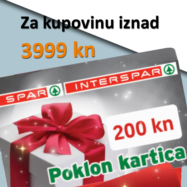 Spar poklon kartica od 200 kn