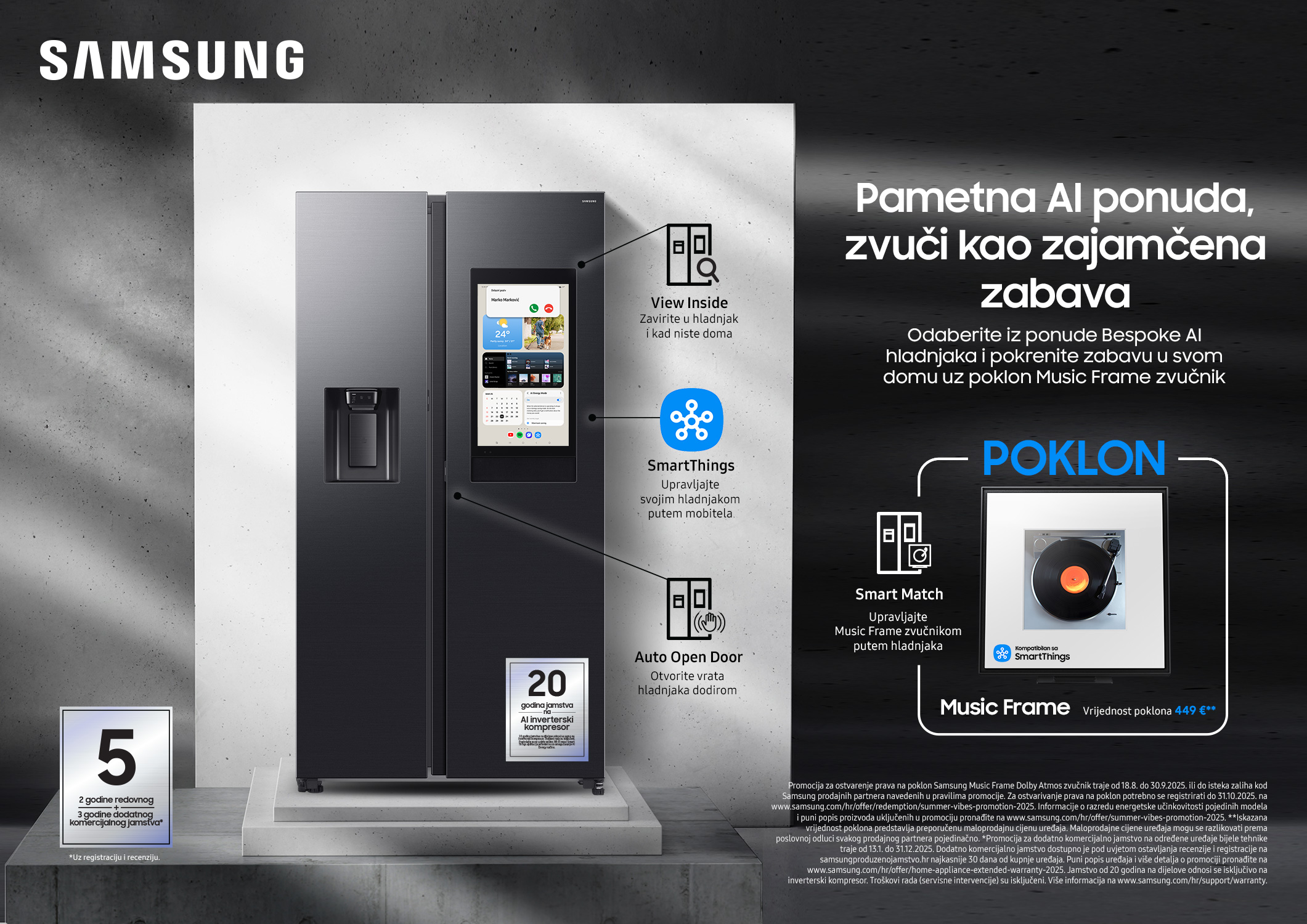 Uz Samsung hladnjake ljeto zvuči COOL!