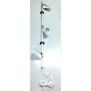 Halogeni set 3*50W Miami-Kabel Srebrni