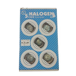 Halogeni Set 5*20 12 V KROM