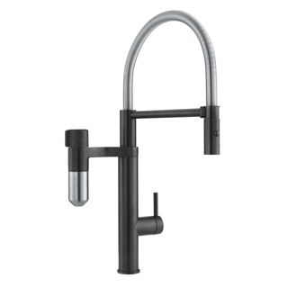 Slavina Franke Vital Semi-pro filtracijaska VT crni inox 120.0621.313