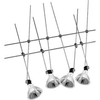 Svjetiljka viseća HALO SET 4*35W 12V