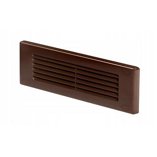 Ventilacijska rešetka Awenta KP204-30BR smeđa 60x204mm