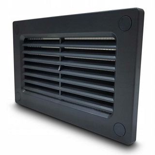 Ventilacijska rešetka Awenta KP75-30GR grafit 75x150mm