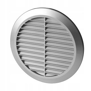 Ventilacijska rešetka Awenta T36SS 100-150mm silver