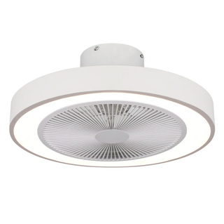 Ventilator stropni Estia HaloFlow 50cm 15wMOT/45wLED bijeli + dalj. 06-30155