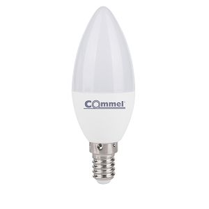 Žarulja LED Commel 6W E14 C37 4000K