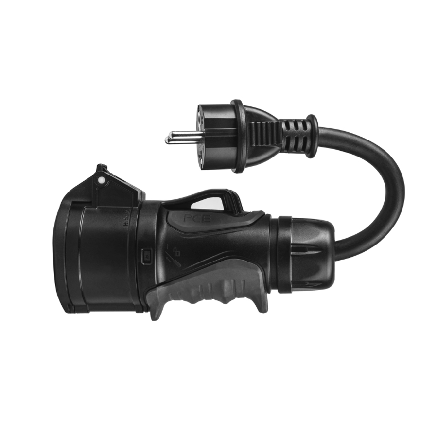 Adapter Green Cell EVAK01 CEE 16A 400V 5P - 230V Schuko