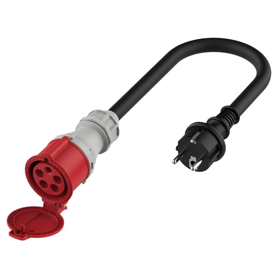 Adapter Platinet A22C35S CEE16A na 1-fazu do 3,6kWh