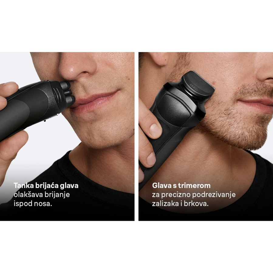 Aparat za brijanje Braun 300BT serija 3 crni