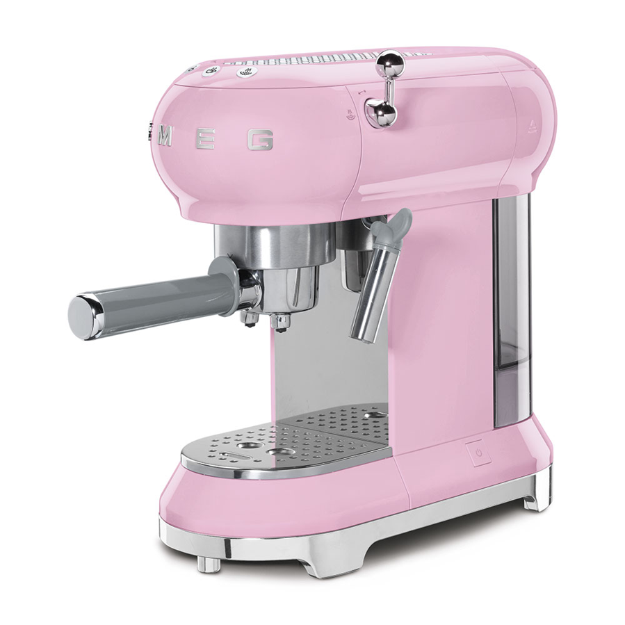 Aparat za kavu Smeg ECF01PKEU pink