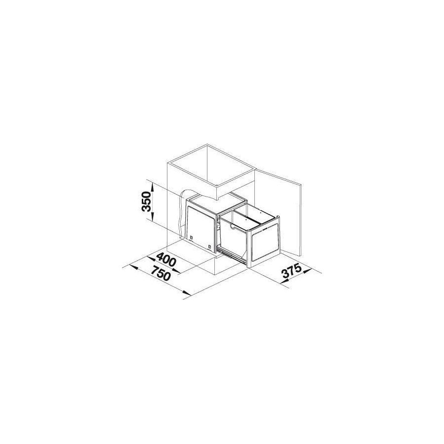 Blanco Select Botton Pro 45/2 ručni 517467