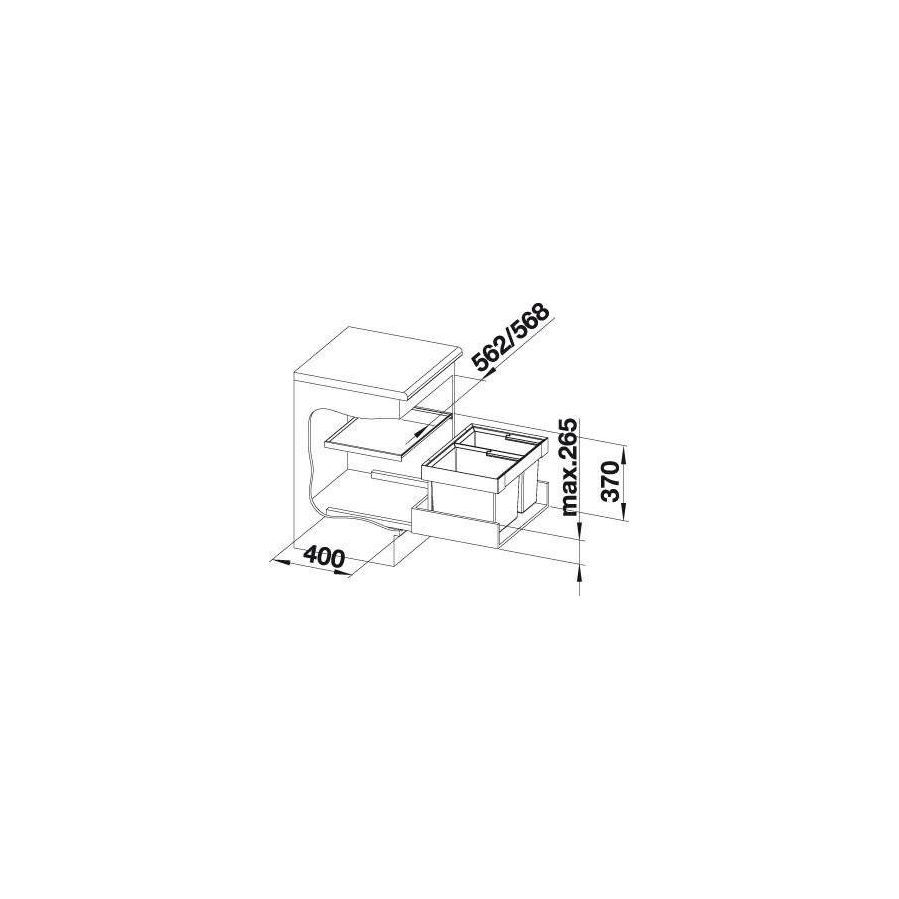 Blanco Select Flexon II 60/2 521471