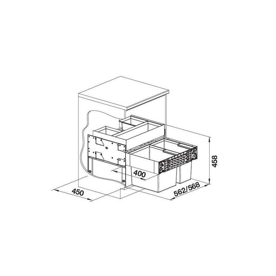Blanco Select II 60/2 Orga 526208