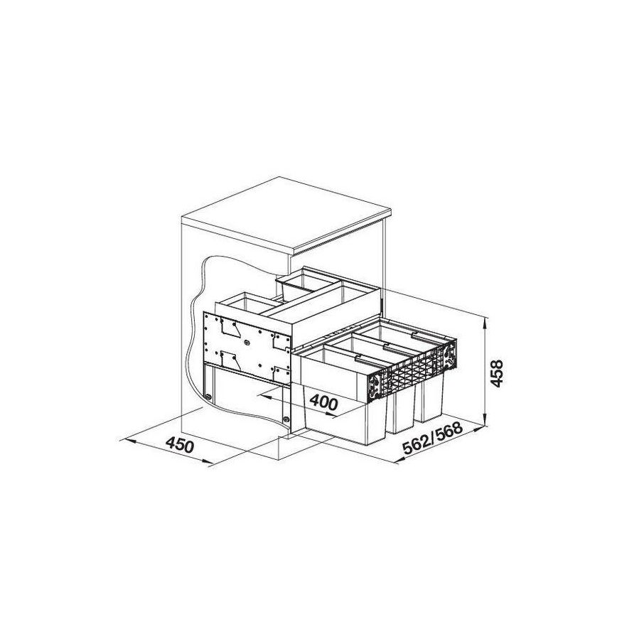 Blanco Select II 60/3 Orga 526209