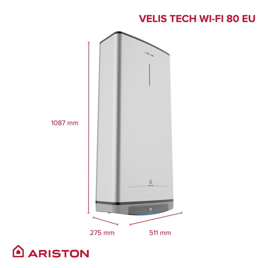 Bojler Ariston Velis VLS TECH WIFI 80 EU