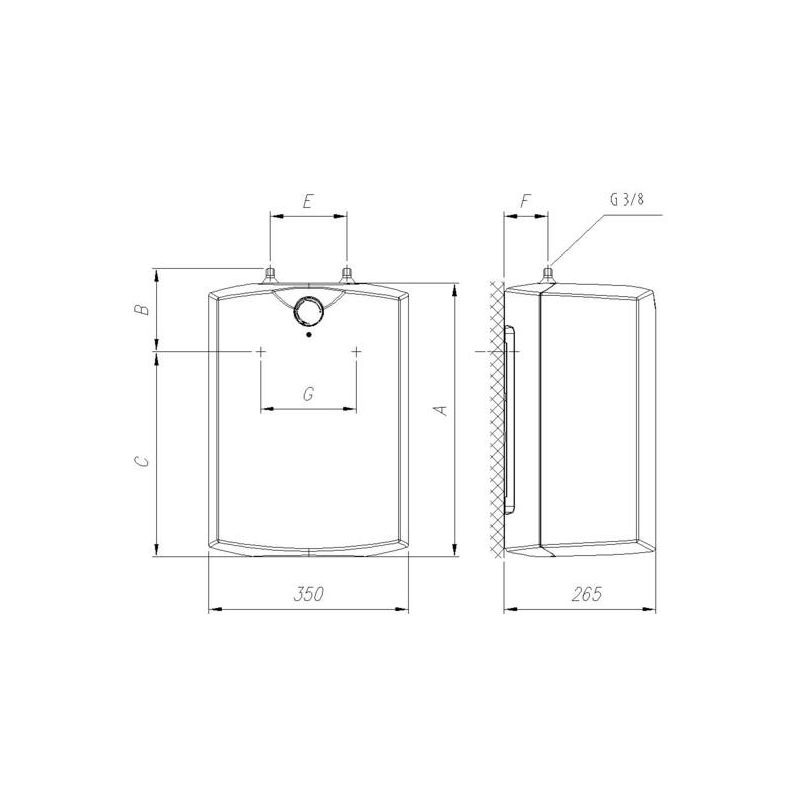 Bojler Gorenje GT10U VT/NT podpultni