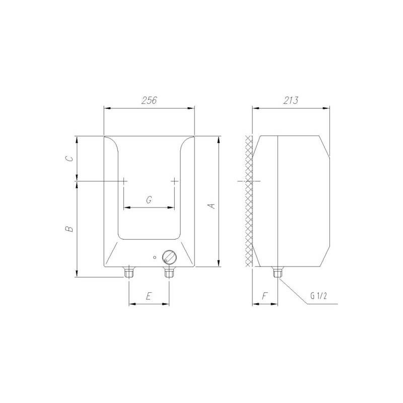 Bojler Gorenje TEG5O NT - nadpultni