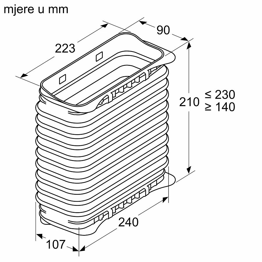 Dodatni pribor za indukcijske ploče sa integ. napom HEZ9VDSS2