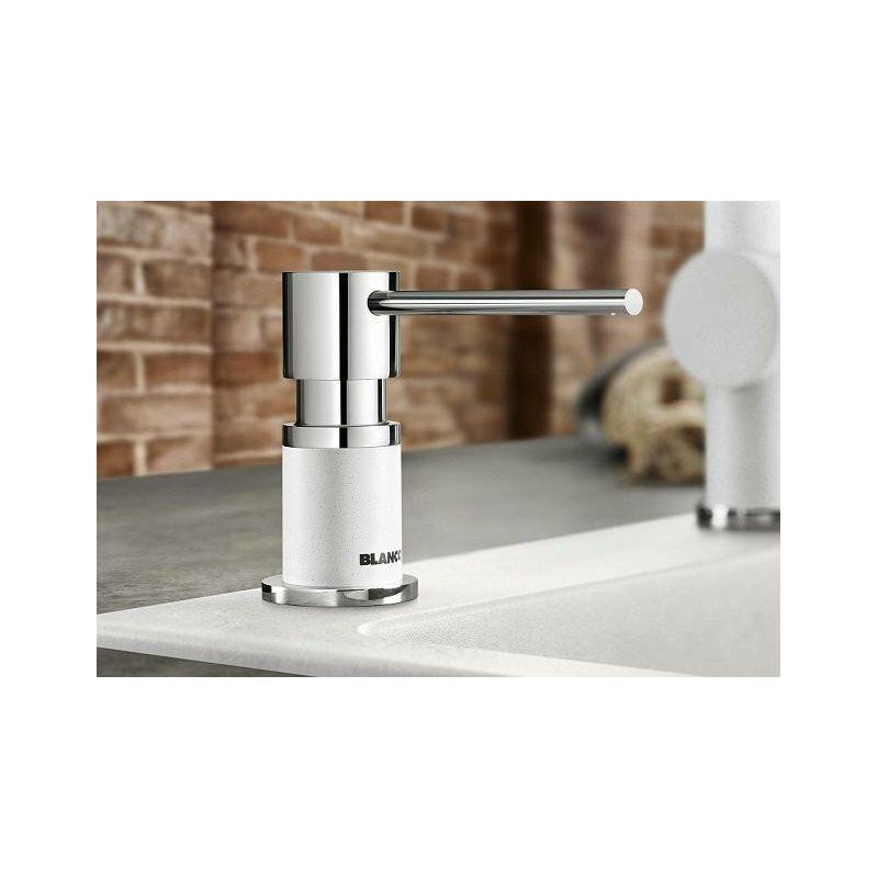 Dozer Blanco Lato Silgranit/krom