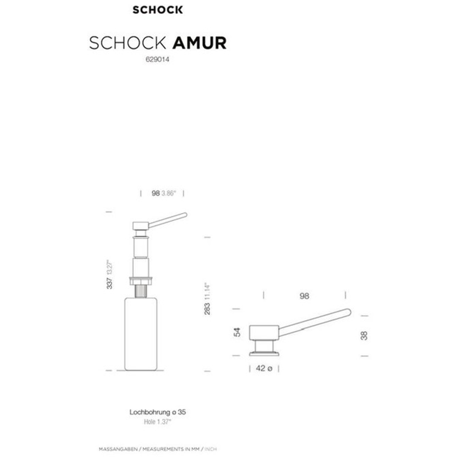 Dozer Schock Amur 629014 krom
