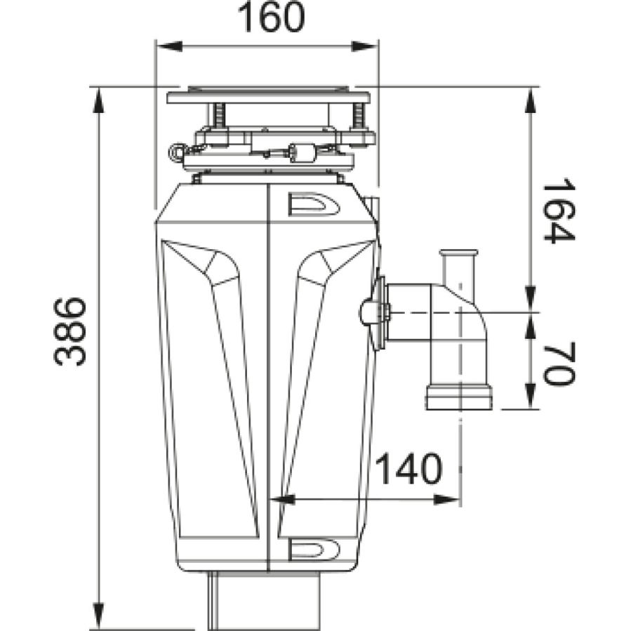 Drobilica Franke SLIM125 134.0715.094