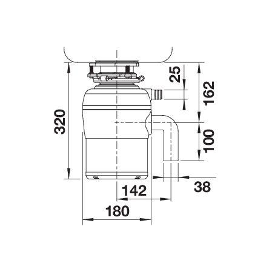 Drobilica otpada Blanco FWD LITE 526646