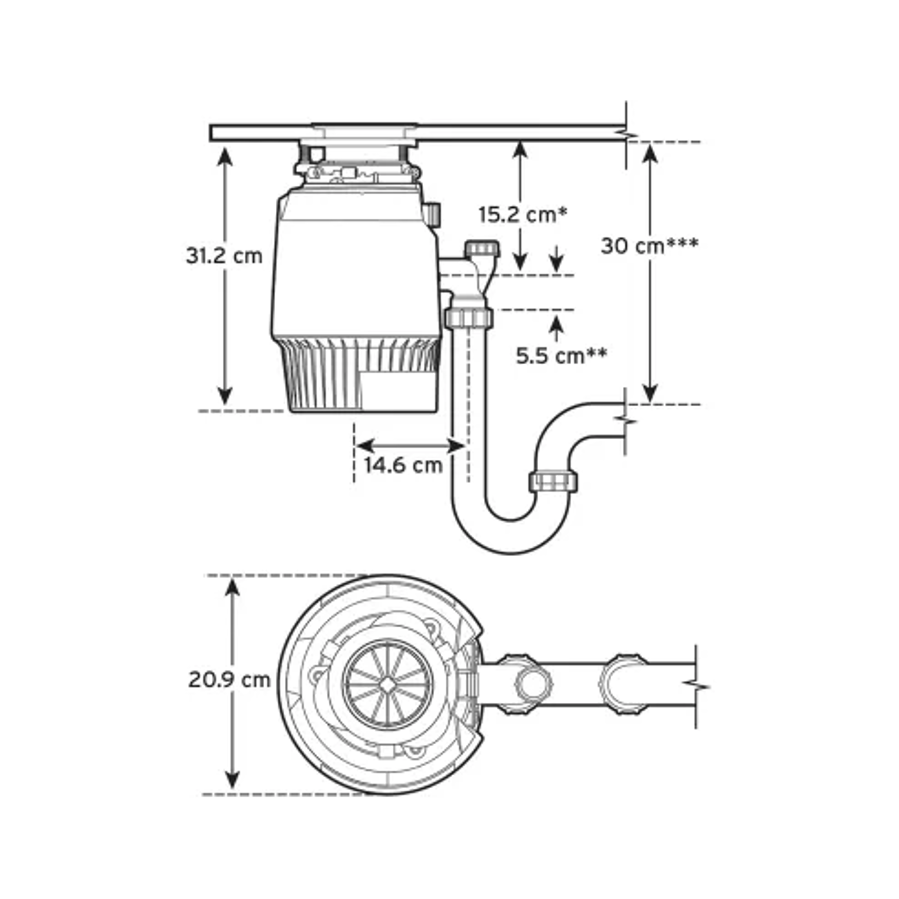Drobilica otpada In-Sink-Erator Evolution Plus 750EC