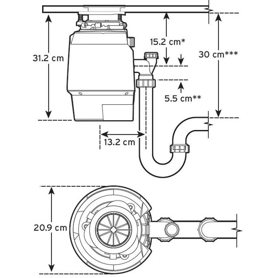 Drobilica otpada In-Sink-Erator Premium 550EC
