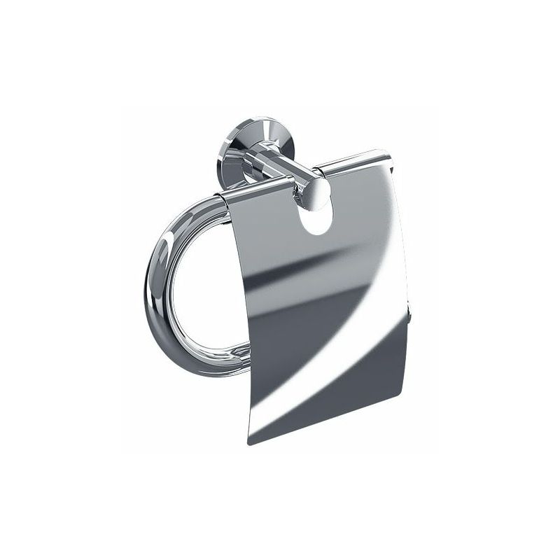 Držač toalet papira Fars-Inox s poklopcem