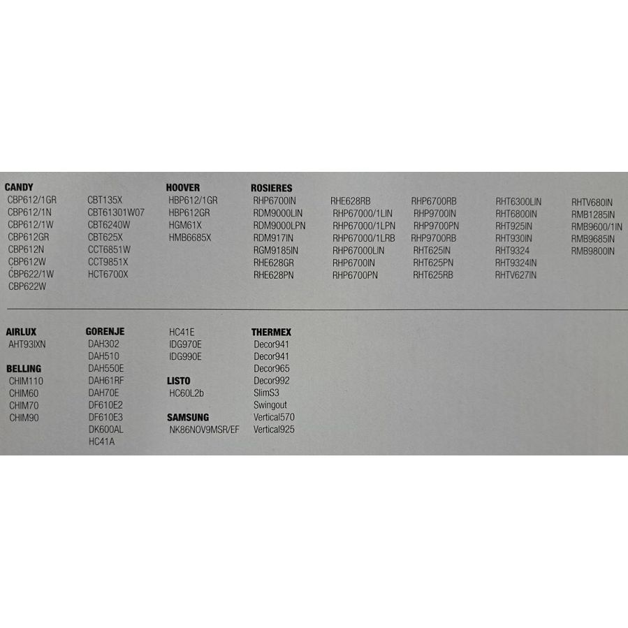 Filter za napu Candy KFC6902 - CBT66X