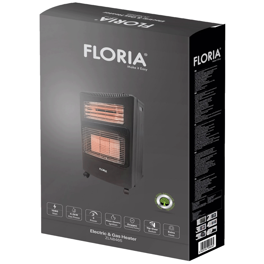 Grijalica plinska/halogena Floria ZLN8465 4200W/1080W