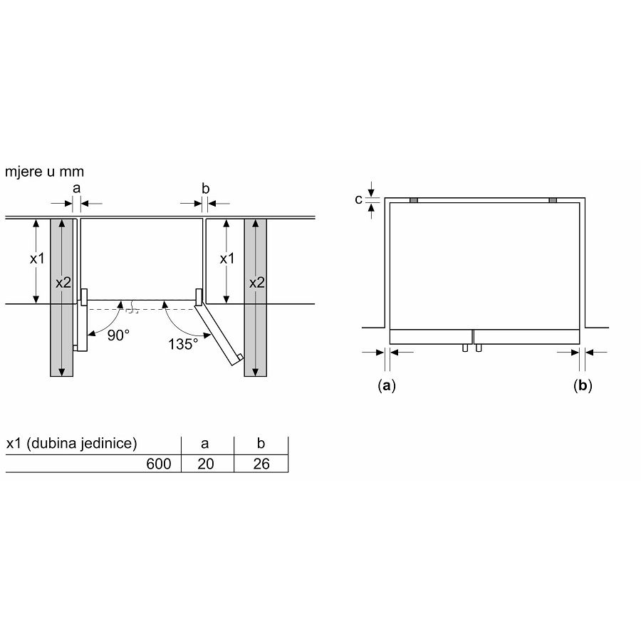 Hladnjak Bosch KAG93AIEP
