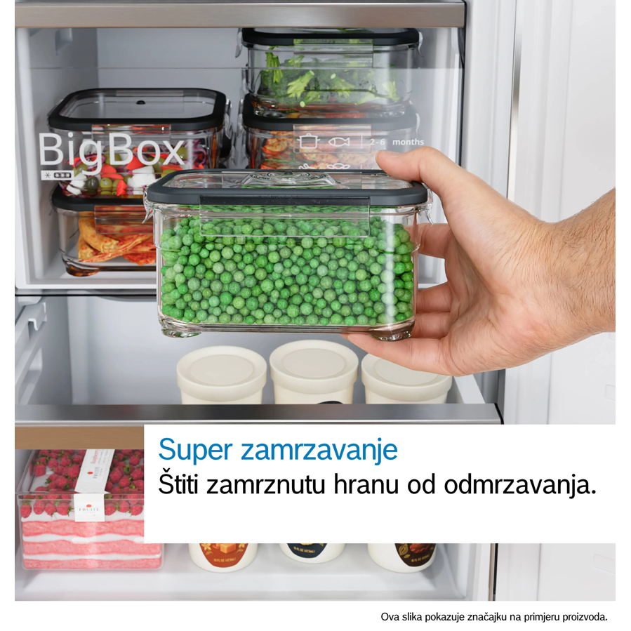 Hladnjak Bosch KGN397LDF VitaFresh 0°C